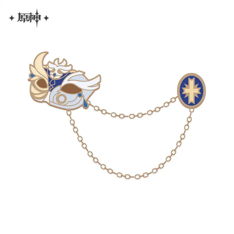 Genshin Impact Noblesse Oblige Metal Brooch