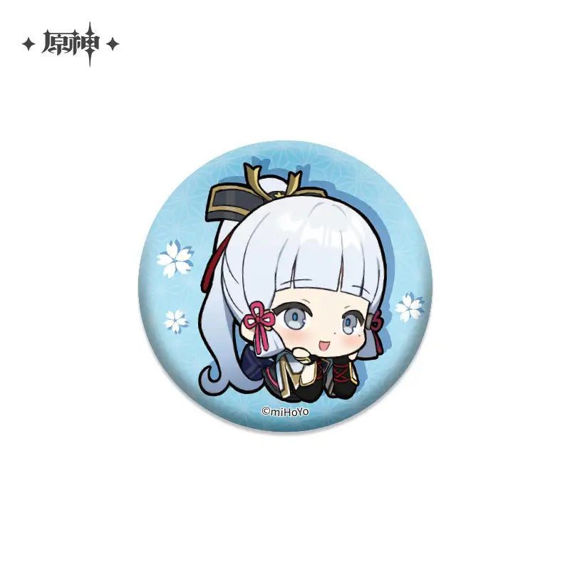 Genshin Impact Chibi Acrylic Badge