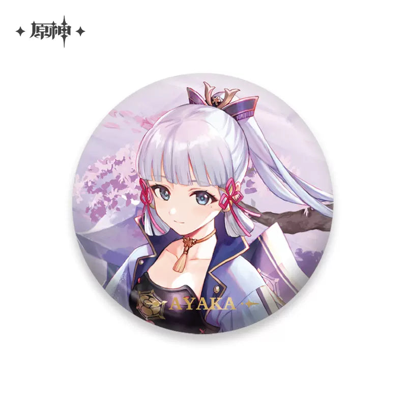 Genshin Impact - themed Character Badges