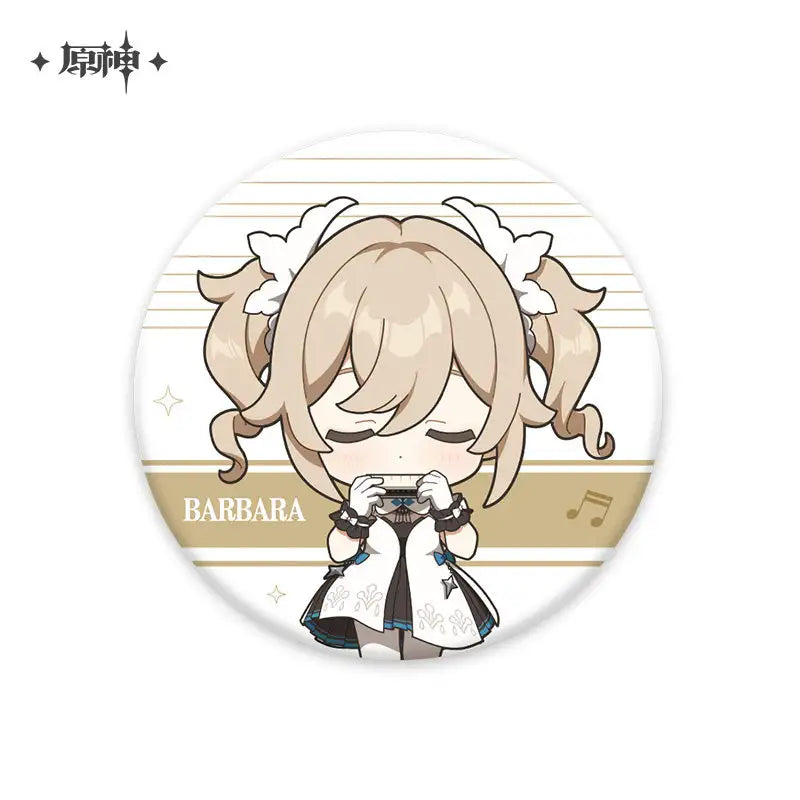 Genshin Impact Symphony Into A Dream: Chibi Character Badge