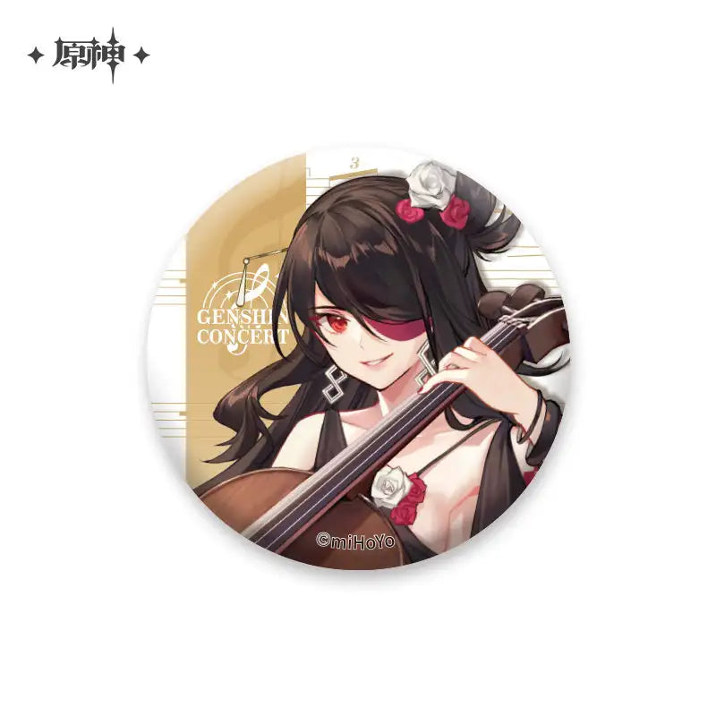 Genshin Impact Symphony Into A Dream: Character Badge