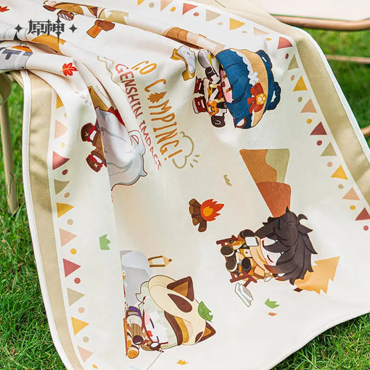Genshin Impact Go Camping! Series: Plush Blanket