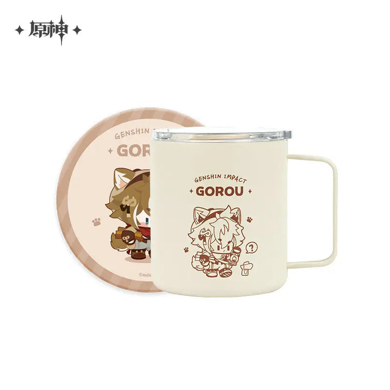 Genshin Impact Go Camping! Series: Stainless Steel Cup (with Coaster)