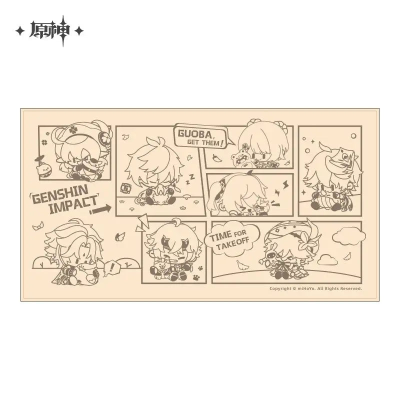 Genshin Impact Chibi Character Series Memopad Set