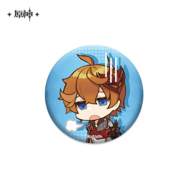 Genshin Impact Chibi Acrylic Badge