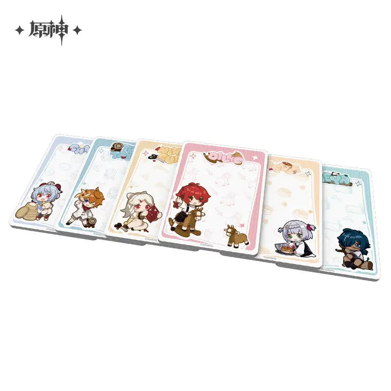 Genshin Impact Childhood Dreams Series Memo Pad Set