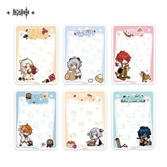 Genshin Impact Childhood Dreams Series Memo Pad Set