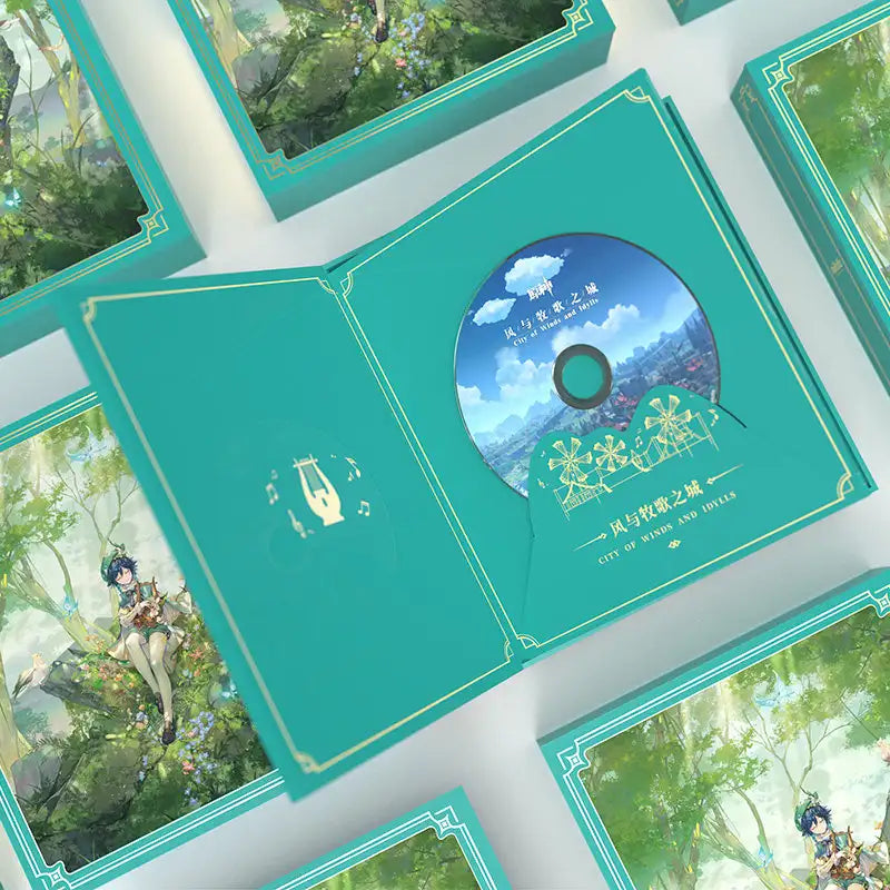 Genshin Impact City of Winds and Idylls Mondstadt Original Soundtrack CD Box Set