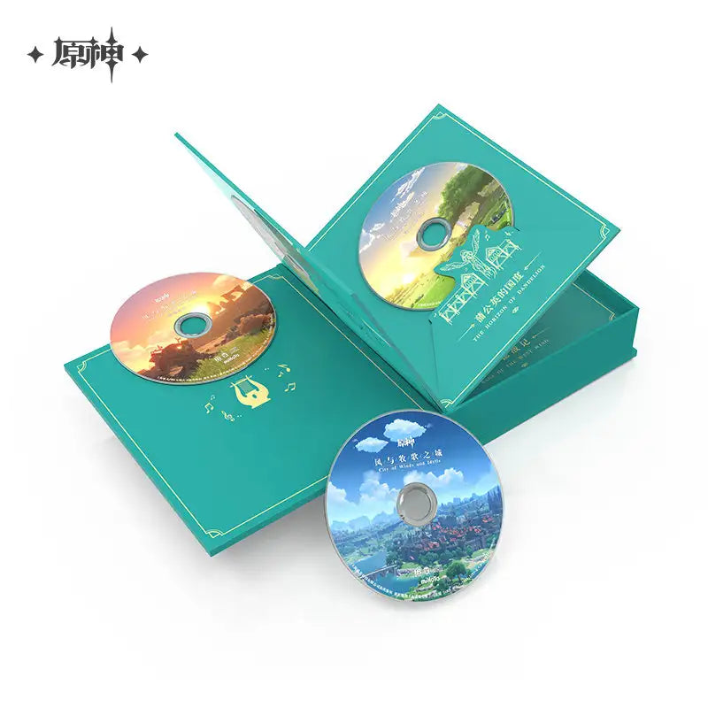 Genshin Impact City of Winds and Idylls Mondstadt Original Soundtrack CD Box Set
