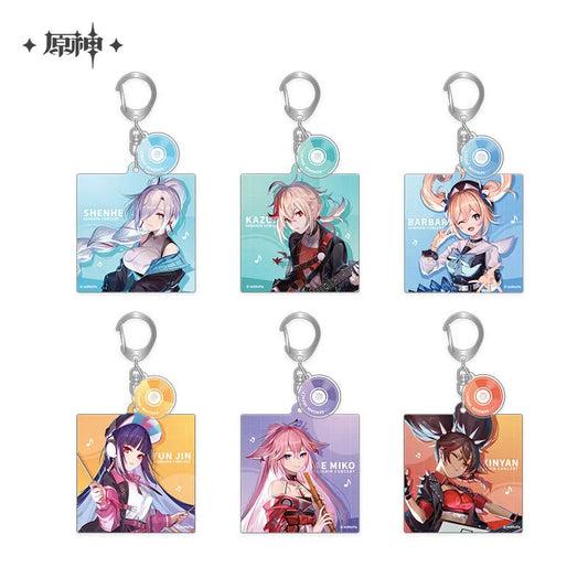 Genshin Impact Genshin Concert 2022 Melodies of an Endless Journey: Acrylic keychain