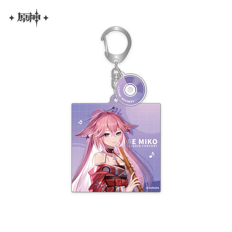 Genshin Impact Genshin Concert 2022 Melodies of an Endless Journey: Acrylic keychain