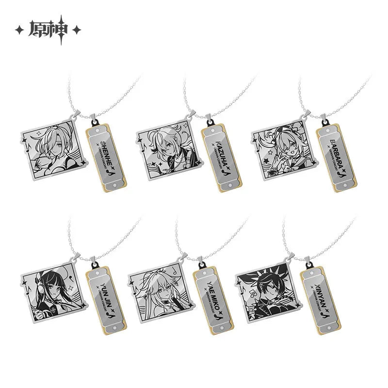 Genshin Impact Genshin Concert 2022 Melodies of an Endless Journey: Mini Harmonica Necklace