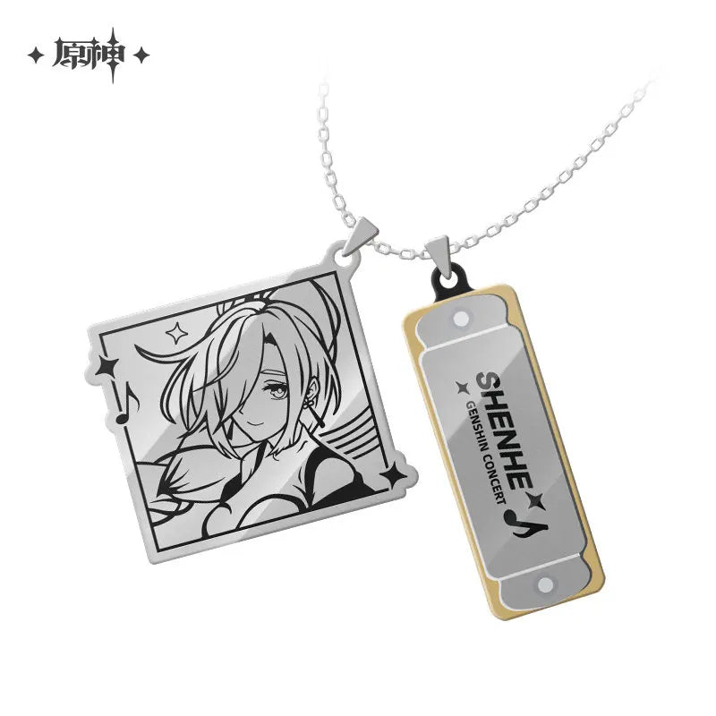 Genshin Impact Genshin Concert 2022 Melodies of an Endless Journey: Mini Harmonica Necklace