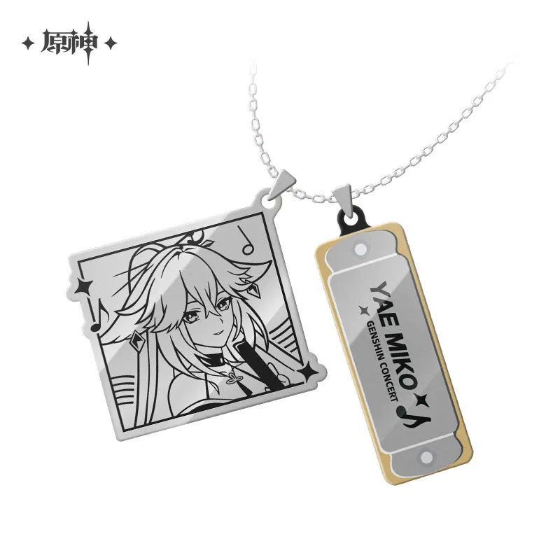 Genshin Impact Genshin Concert 2022 Melodies of an Endless Journey: Mini Harmonica Necklace