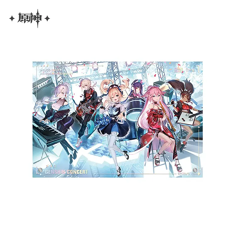 Genshin Impact Concert 2022 Melodies of an Endless Journey: Thick Acrylic Display