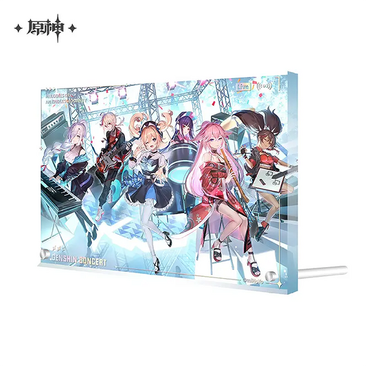 Genshin Impact Concert 2022 Melodies of an Endless Journey: Thick Acrylic Display