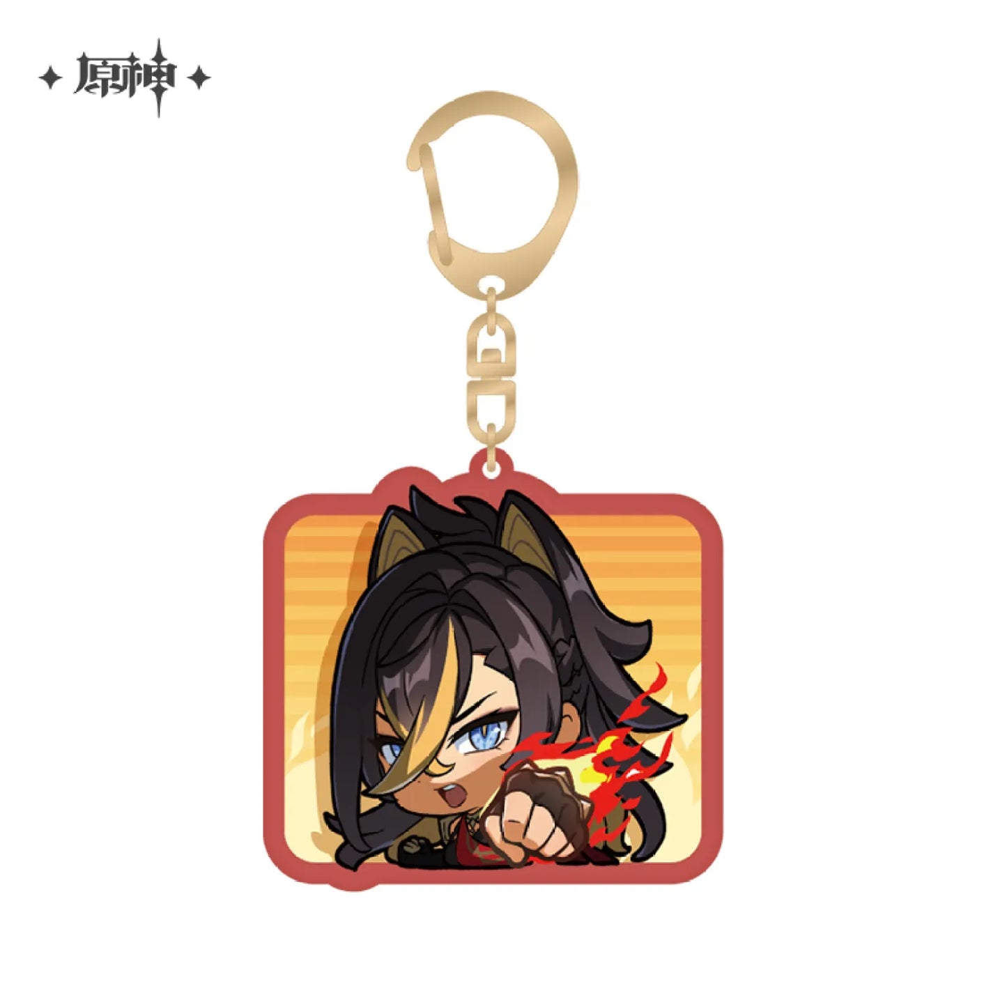 Genshin Impact Chibi Character Expression Acrylic Keychain - Sumeru