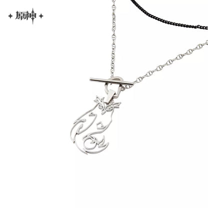 Genshin Impact Diluc Theme Impressions Series Necklace