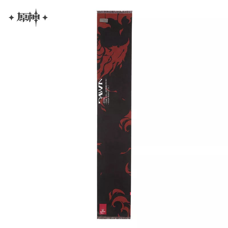 Genshin Impact Diluc Theme Impressions Series Scarf