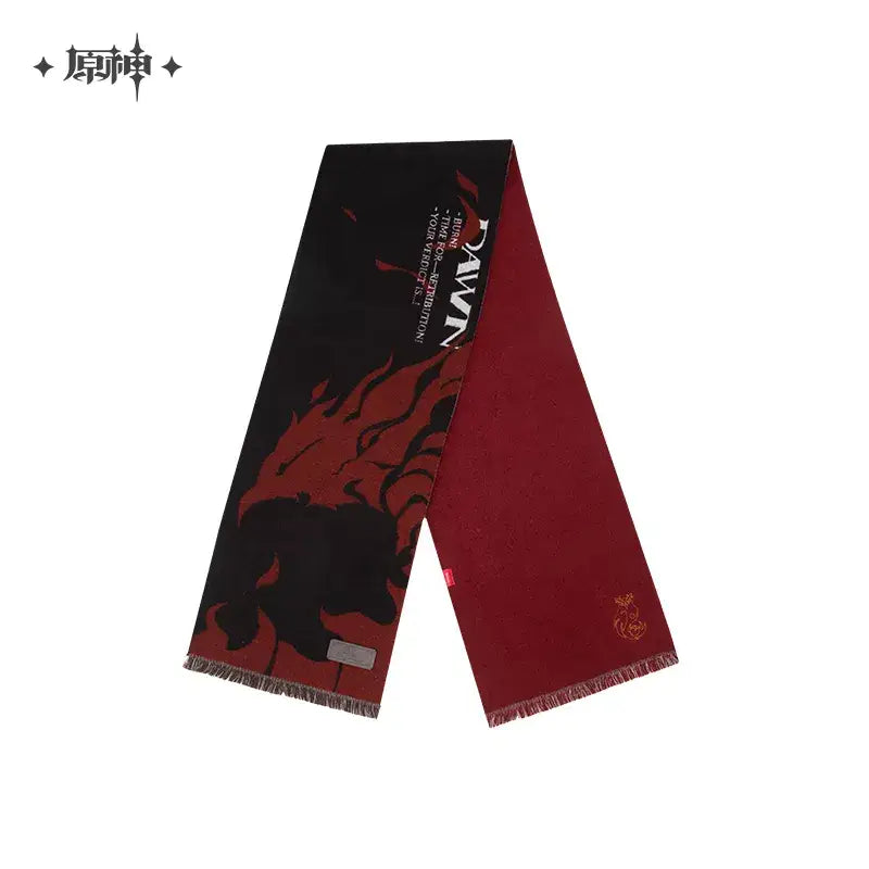 Genshin Impact Diluc Theme Impressions Series Scarf