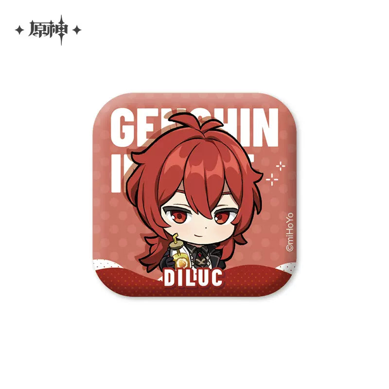 Genshin Impact Offline Store Theme Series - PU Badge