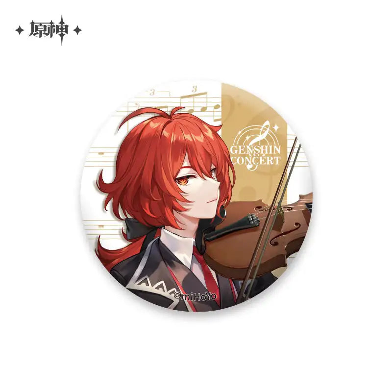 Genshin Impact Symphony Into A Dream: Character Badge