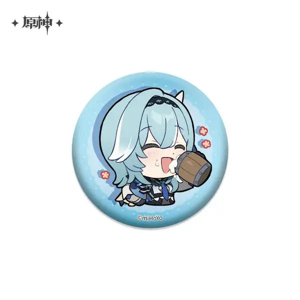 Genshin Impact Chibi Acrylic Badge