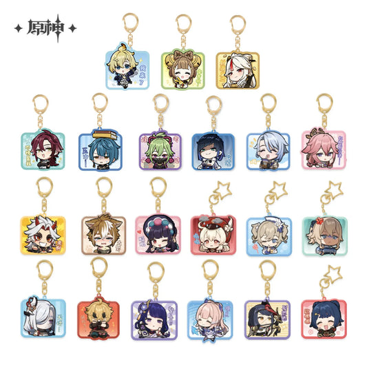 Genshin Impact Chibi Acrylic Keychains Vol. 2