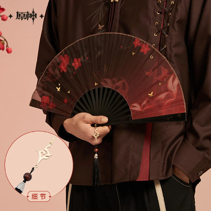 Genshin Impact Hu Tao Theme Impressions Series Folding Fan