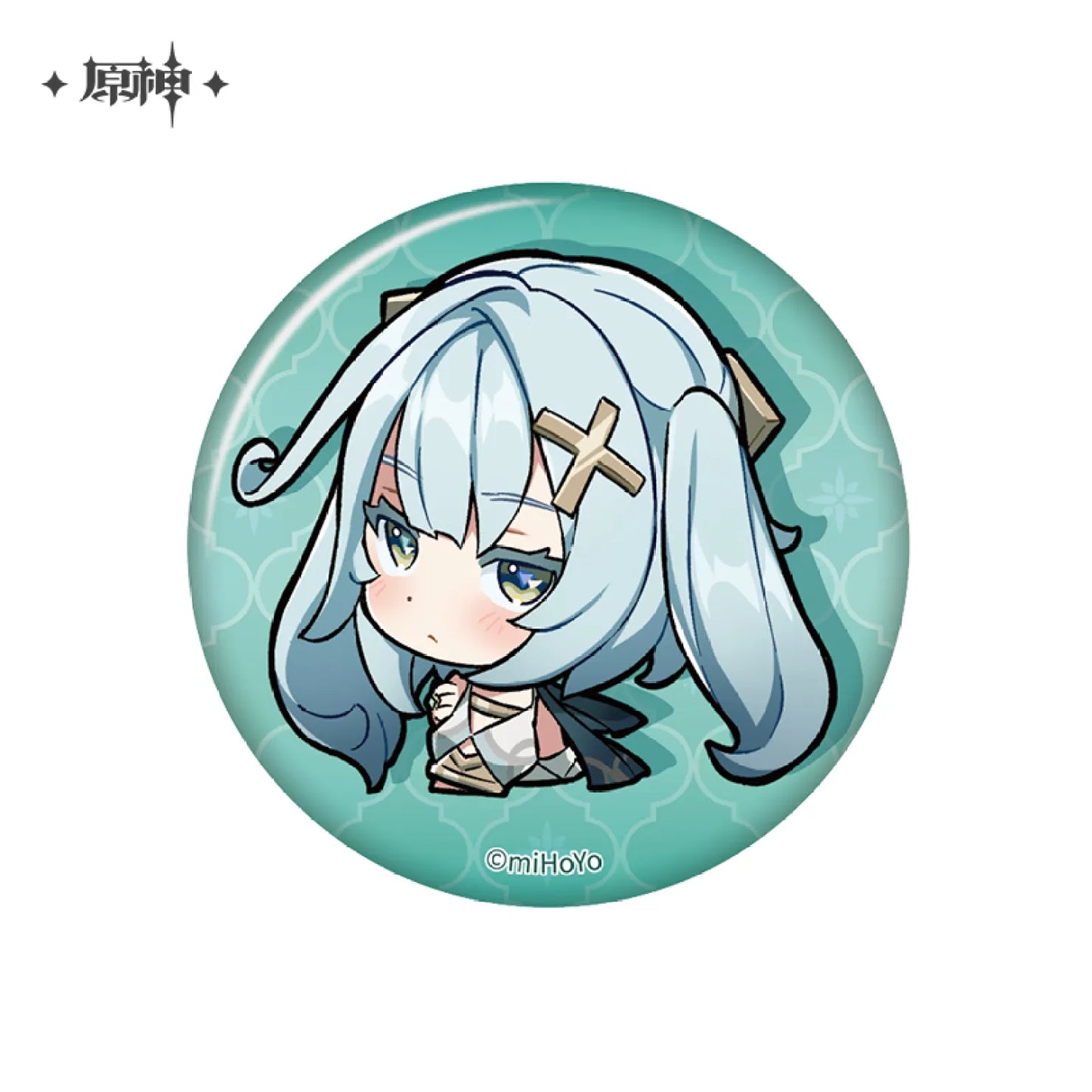 Genshin Impact Sumeru Themed Chibi Character Expression Badge