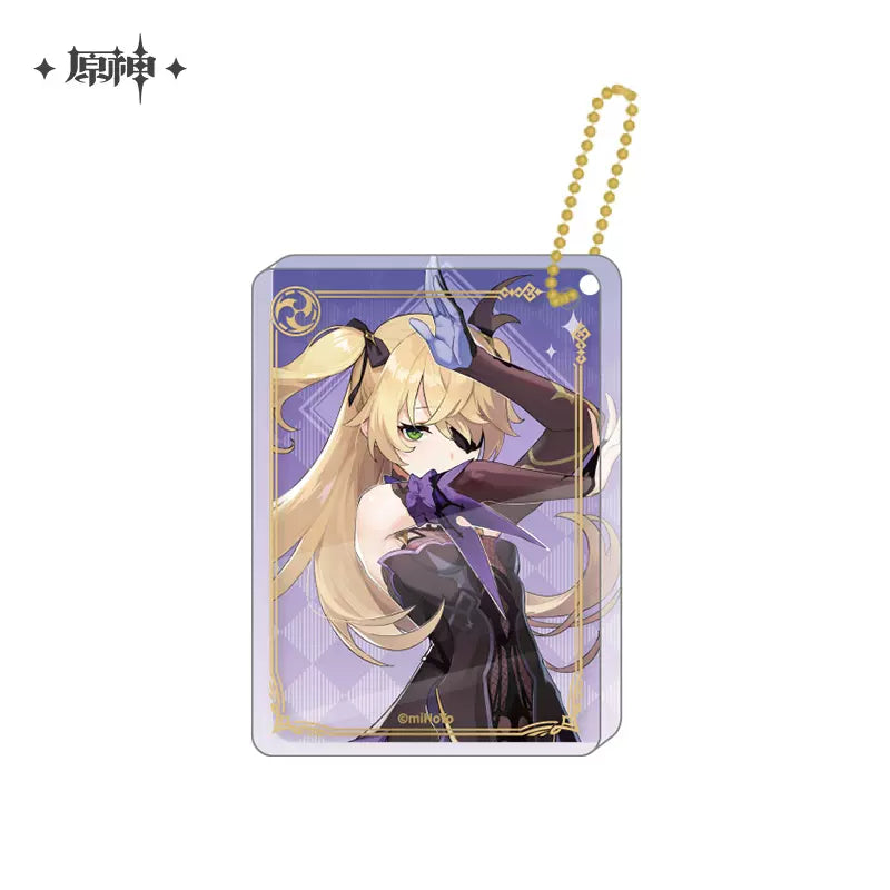 Genshin Impact Character Illustration Series: Thick Acrylic Keychain Vol. 2