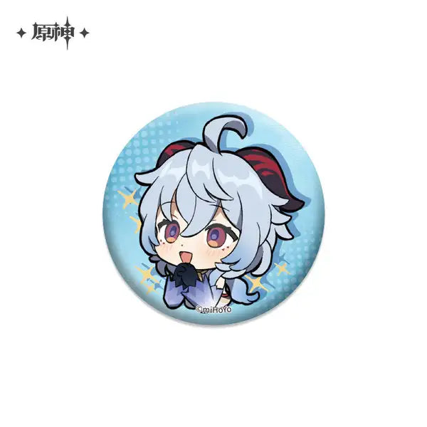 Genshin Impact Chibi Acrylic Badge