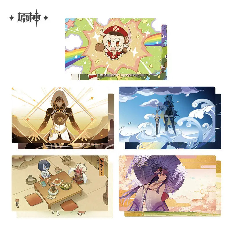 Genshin Impact A Glimpse of the World Series: Postcard Set