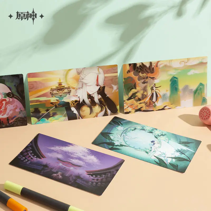 Genshin Impact A Glimpse of the World Series: Postcard Set