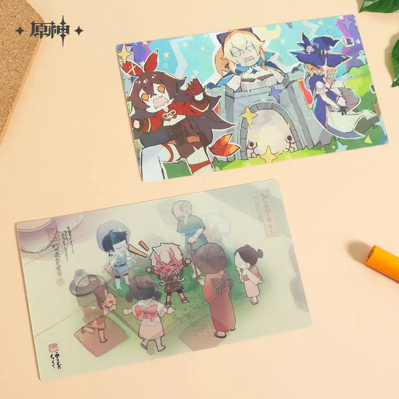 Genshin Impact A Glimpse of the World Series: Postcard Set