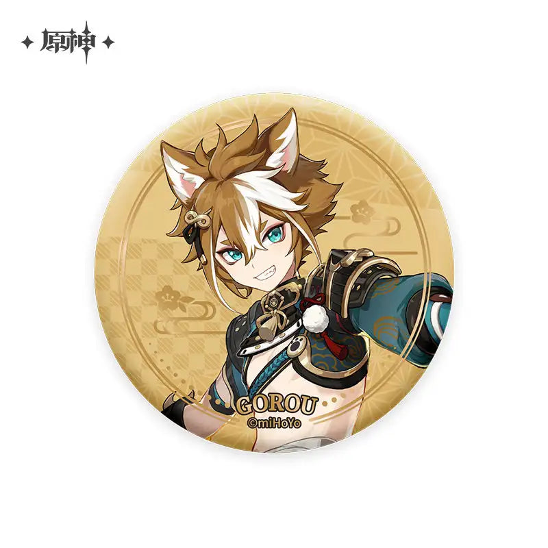 Genshin Impact Inazuma Theme Character Badge