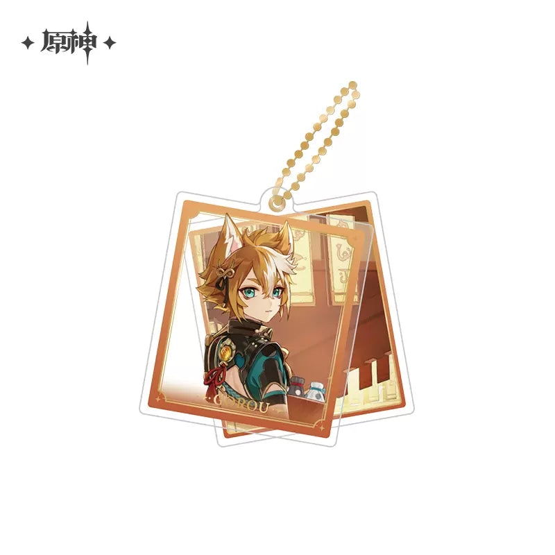 Genshin Impact Theme Character Double Layer Acrylic Keychain Vol. 2