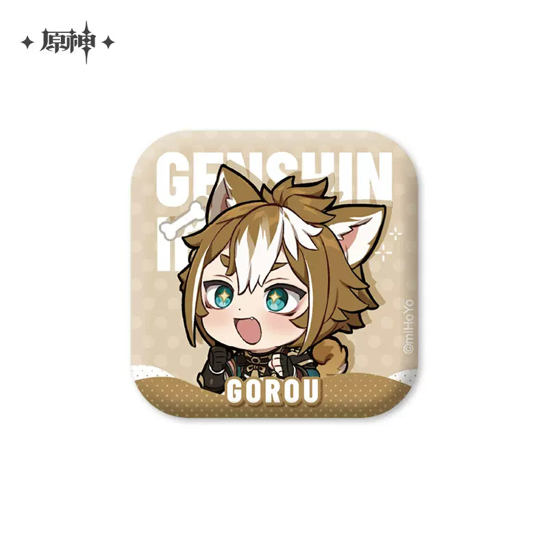 Genshin Impact Offline Store Theme Series - PU Badge