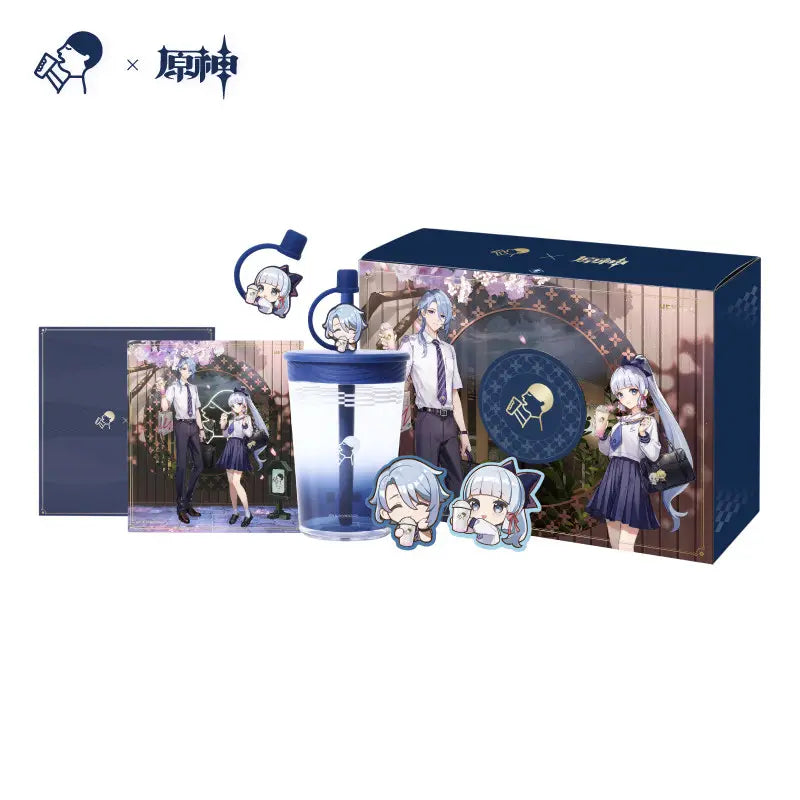 Genshin Impact x HeyTea Collaboration Limited Teahouse Giftbox