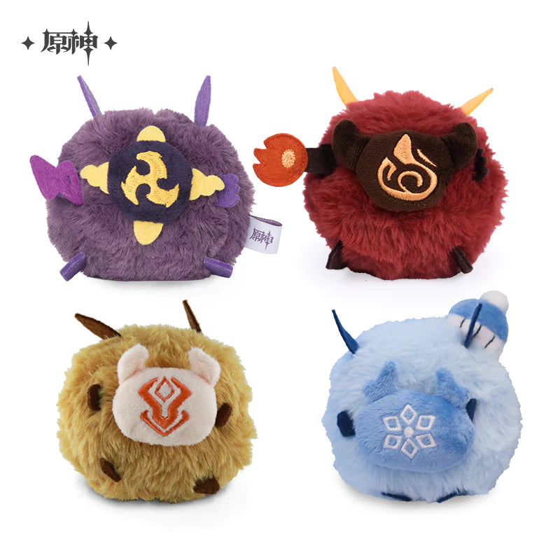 Genshin Impact Hilichurl Plush Hangable Toy with Replaceable Masks