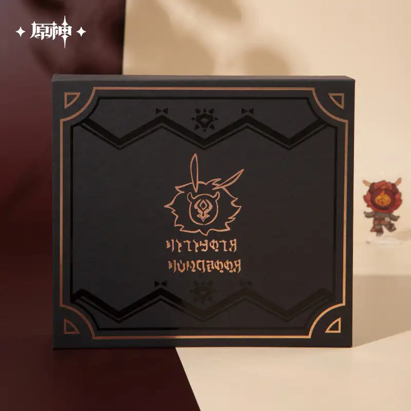 Genshin impact Hilichurlian Study Notebook & Stationery Gift Set