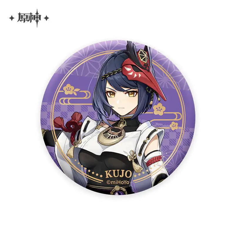 Genshin Impact Inazuma Theme Character Badge