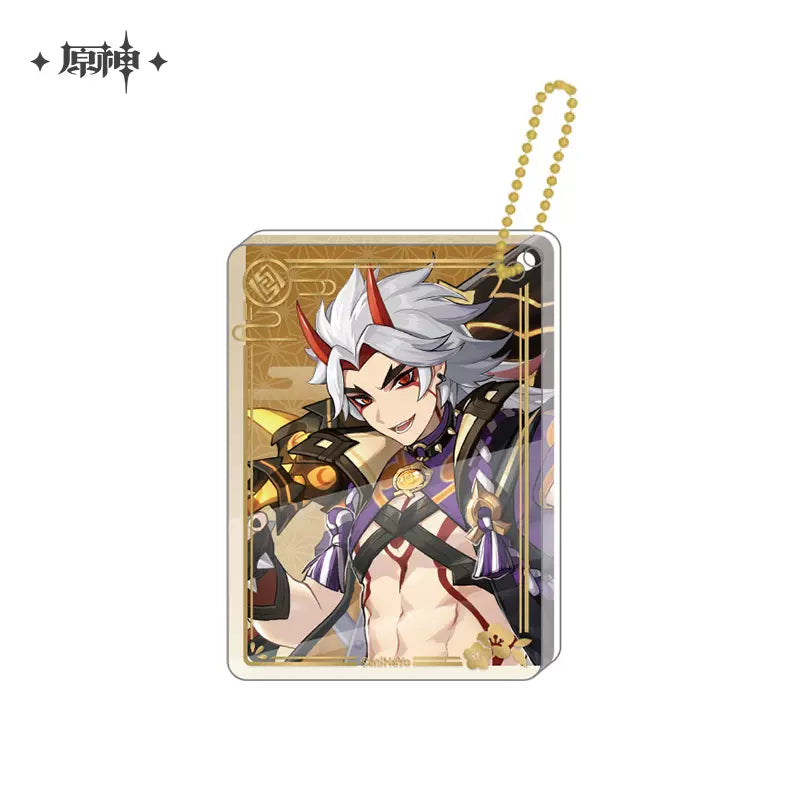 Genshin Impact Character Illustration Series: Thick Acrylic Keychain Vol. 2