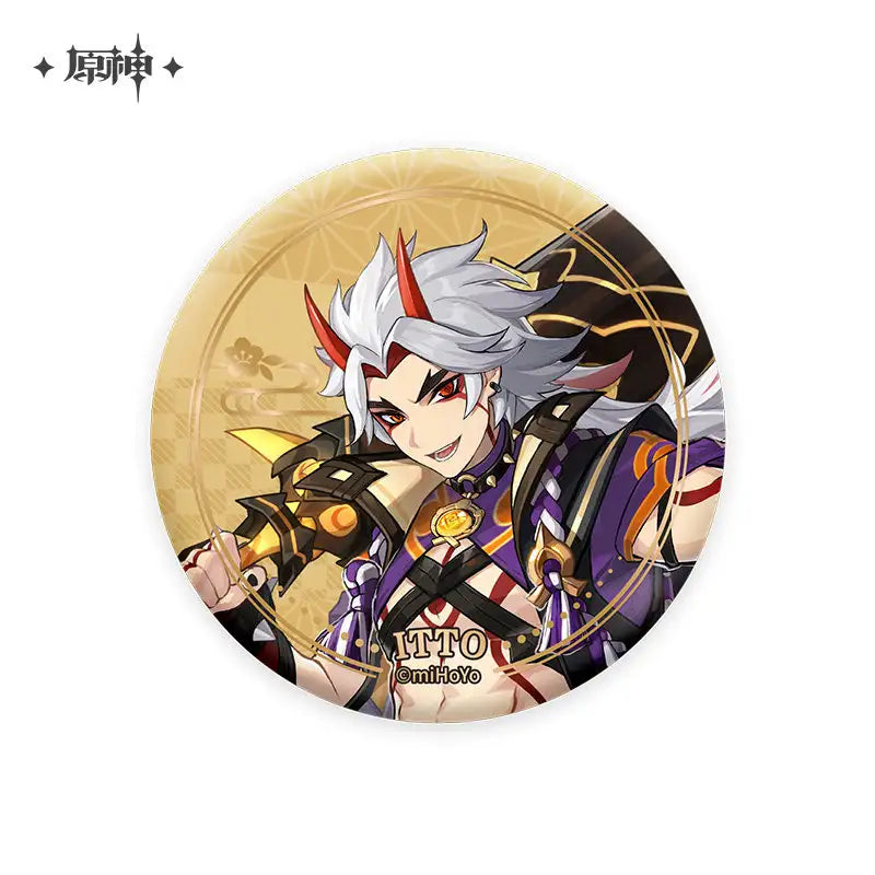 Genshin Impact Inazuma Theme Character Badge