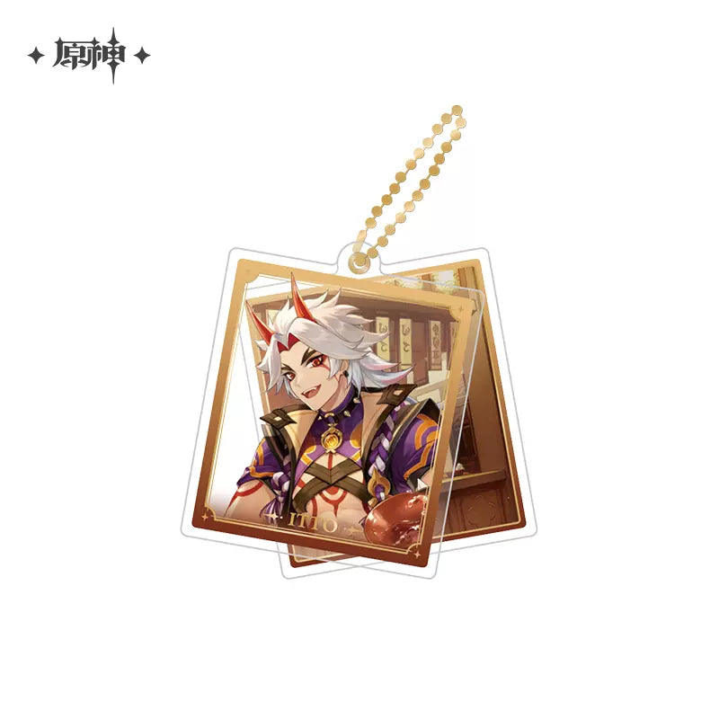 Genshin Impact Theme Character Double Layer Acrylic Keychain Vol. 2