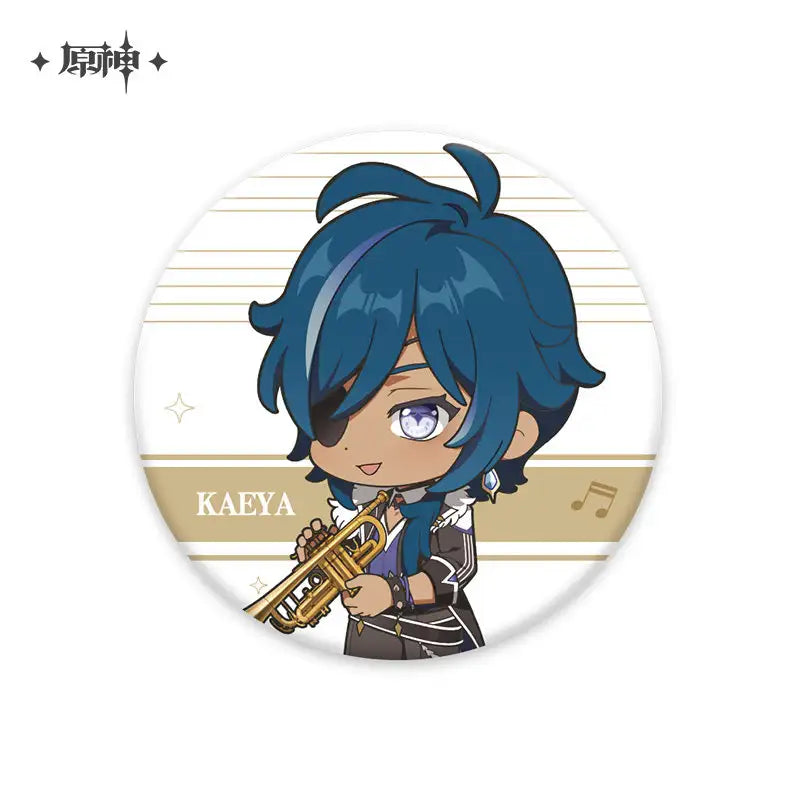 Genshin Impact Symphony Into A Dream: Chibi Character Badge