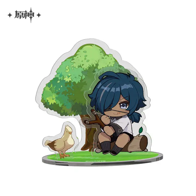 Genshin Impact Childhood Dreams Series Chibi Character Acrylic Standee