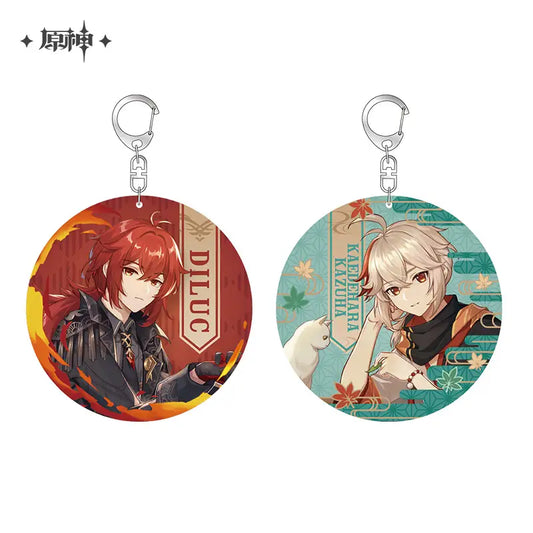 Genshin Impact Offline Store Theme Series Acrylic Keychain