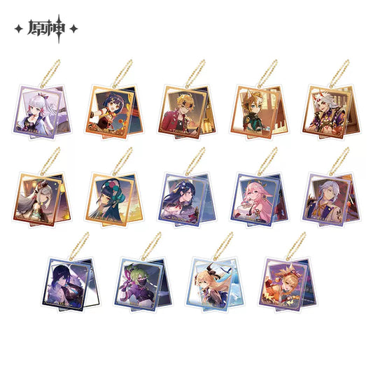 Genshin Impact Theme Character Double Layer Acrylic Keychain Vol. 2