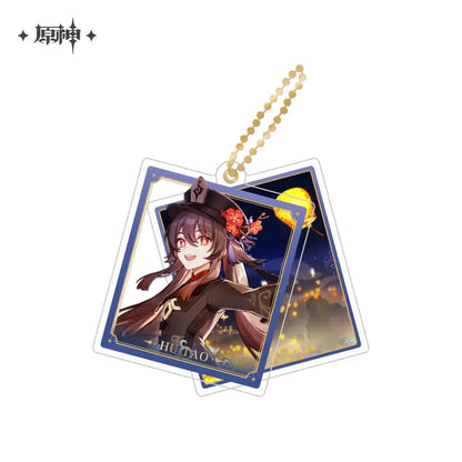 Genshin Impact Theme Character Double Layer Acrylic Keychain Vol. 1